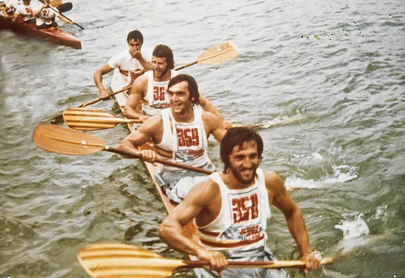 K-4 Herminio-Celorrio-Díaz Flor-Misioné. Belgrado 1975