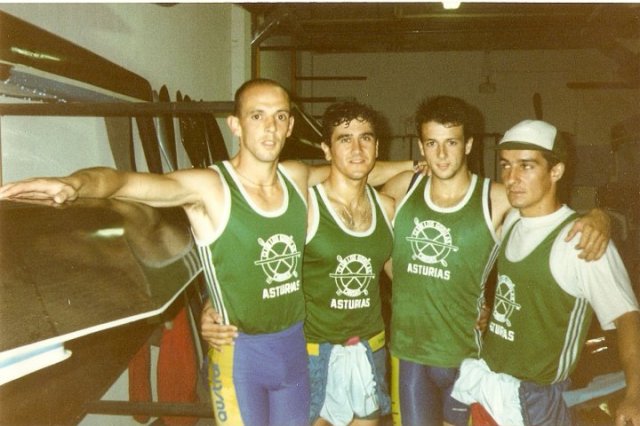 Carlos M. Prendes, Toni Mallo, Eduardo Prendes y José Carlos Díez.