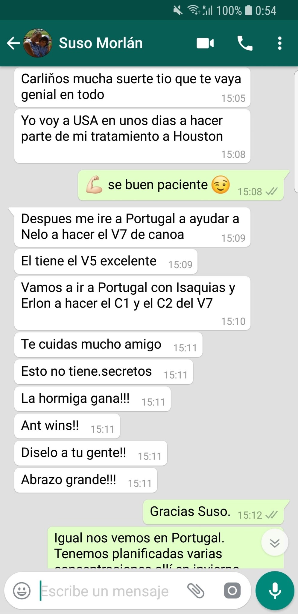 Despedida de Suso Morlán